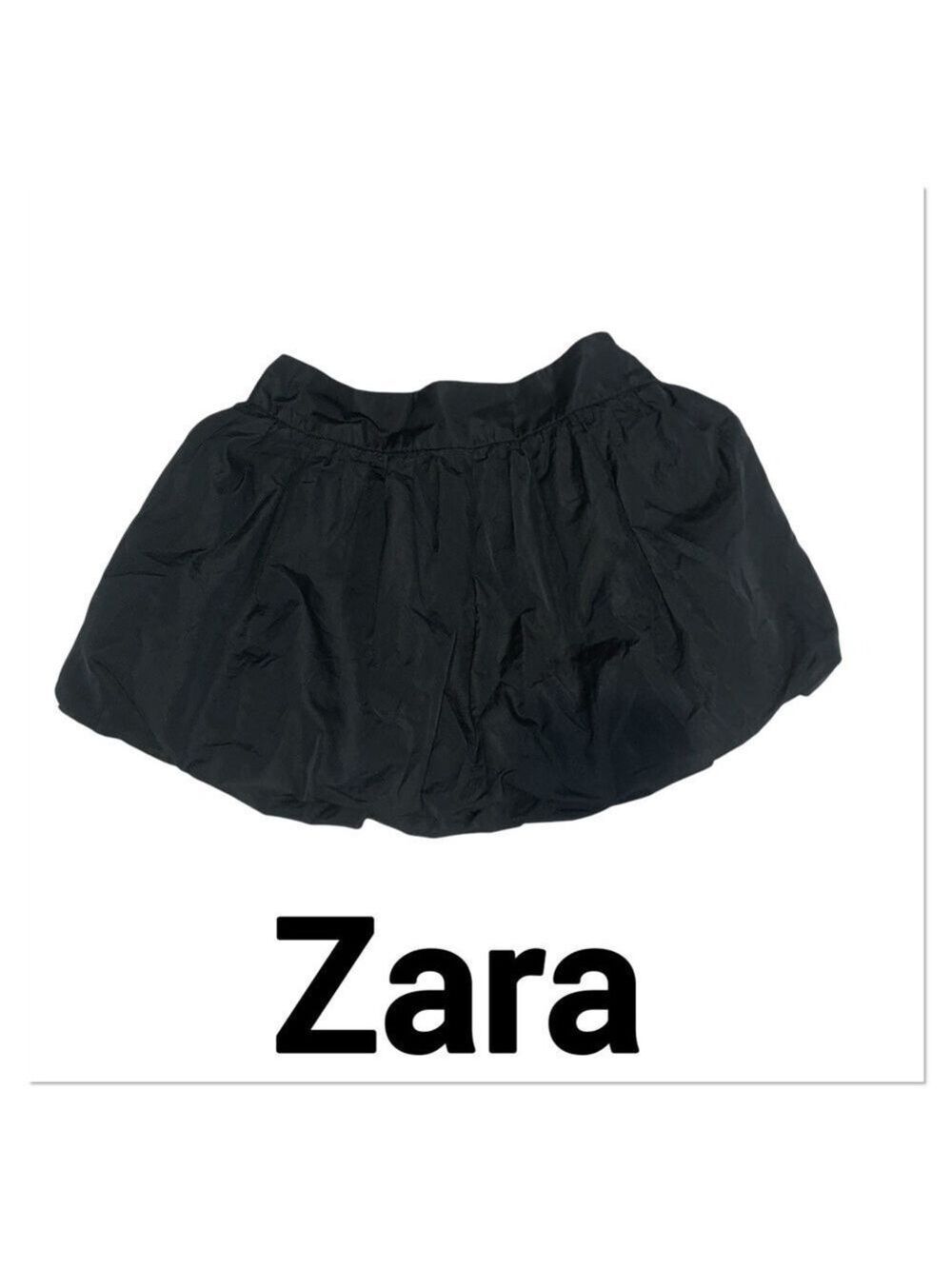 ZARA Black Bubble Skirt size 11/12